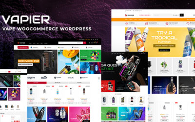 Vapier – Vape Store WooCommerce WordPress Theme