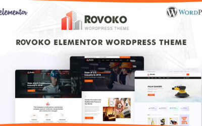 Rovoko – Construction WordPress Theme