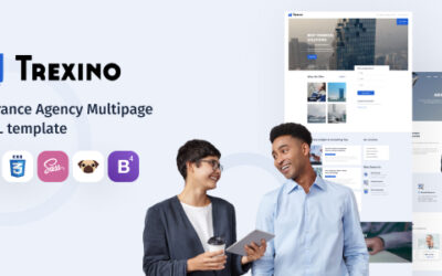 Trexino – Insurance Agency HTML5 Website Template