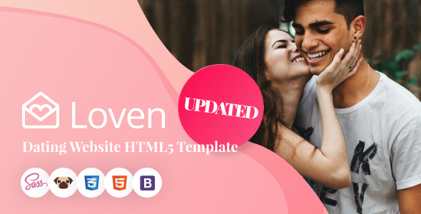 Loven – Dating HTML5 Website Template