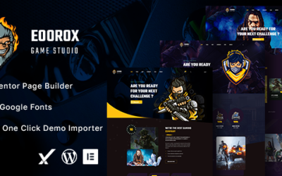 Eoorox – Gaming and eSports WordPress Theme