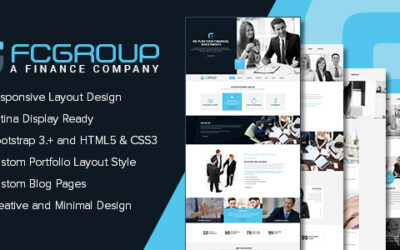 Finance Group – Multi Purpose HTML5 Website Template