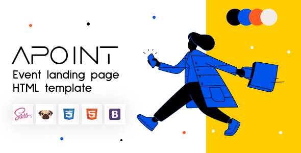 Apoint – HTML5 Event Website Template Landing Page