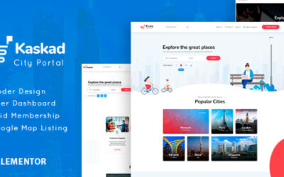 Kaskad – City Guide WordPress Theme