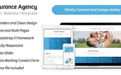 Insurance Agency – HTML5 Website Template
