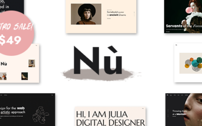 Nù – Creative Portfolio WordPress Theme