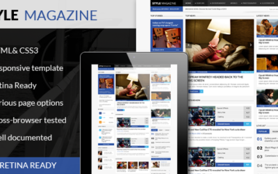 Style Magazine- Responsive HTML5 Website Template