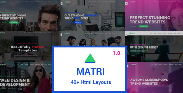 Matri | Responsive MultiPurpose HTML5 Website Template