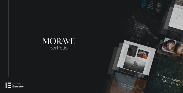 Morave – AJAX Portfolio WordPress Theme