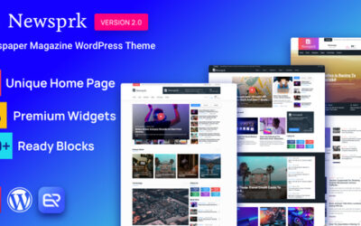Newsprk – Newspaper WordPress Theme