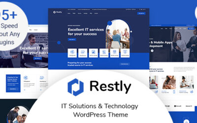Restly – IT Solutions & Technology WordPress Theme