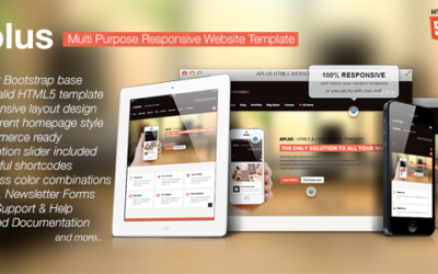 APLUS – Multi Purpose HTML5 Website Template