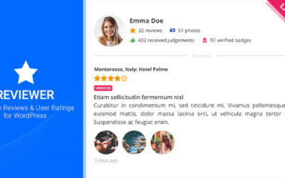 Reviewer WordPress Plugin