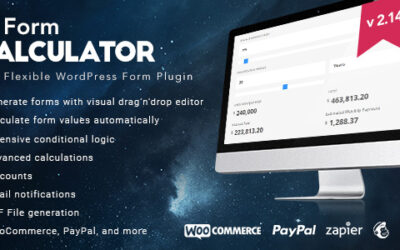 ez Form Calculator – WordPress plugin