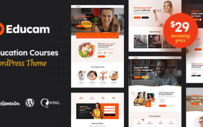 Educam – Online Education WordPress Theme