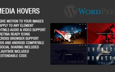 Media Hovers WordPress Plugin