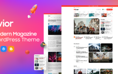 Evior – Modern Magazine WordPress Theme