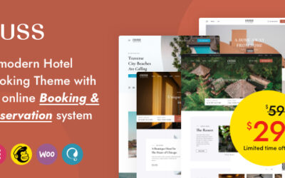 Nuss – Hotel Booking WordPress