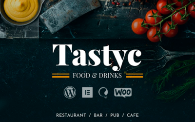 Tastyc – Restaurant WordPress Theme