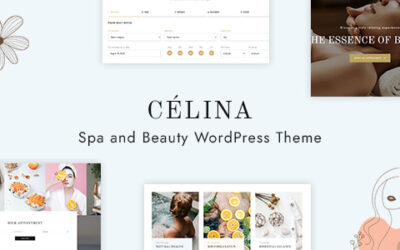 Célina – Spa and Beauty WordPress Theme