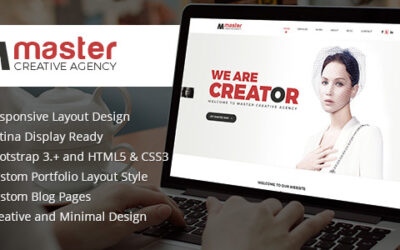 Master Creator – Multi Purpose HTML5 Website Template