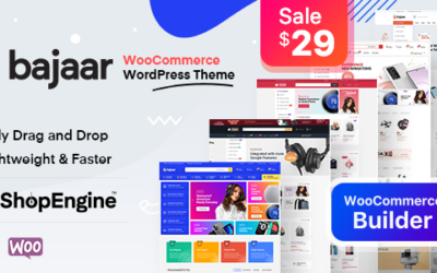 Bajaar – Highly Customizable WooCommerce WordPress Theme
