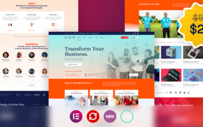 MarLab – Digital Solutions WordPress Theme