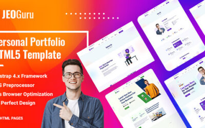 Jeoguru – Personal Portfolio HTML5 Template
