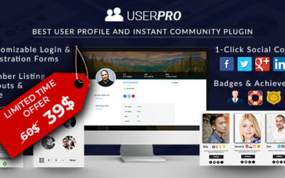UserPro – Community and User Profile WordPress Plugin