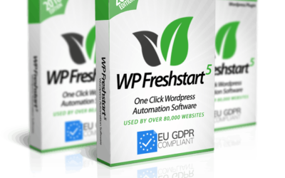 WP Freshstart 5 Review – Create Fully Loaded WordPress Sites in 60 seconds.