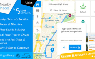 Nearby Places WordPress Plugin
