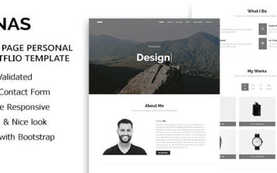 ANAS – Personal Portfolio HTML5 Template