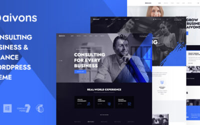 Aivons – Business Consulting WordPress Theme