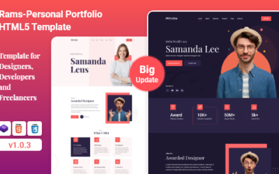 Rams – Personal Portfolio HTML5 Template