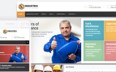 Industrix || Industrial HTML5 Bootstrap Responsive Website Template