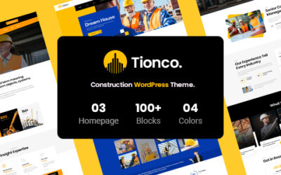 Tionco – Construction WordPress Theme