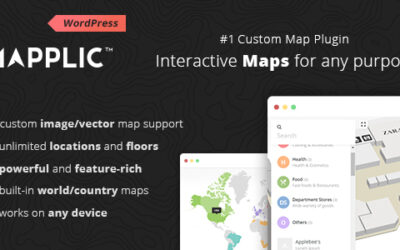 Mapplic – Custom Interactive Map WordPress Plugin