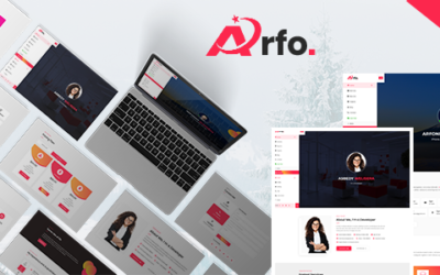Arfo | Personal Portfolio Resume HTML5 Template