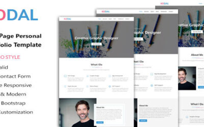 KODAL – Personal Portfolio HTML5 Template